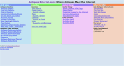 Desktop Screenshot of antiques-internet.com