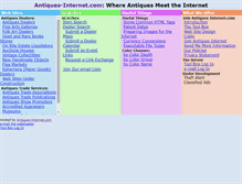 Tablet Screenshot of antiques-internet.com